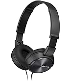 Sony MDRZX310AP/B On-Ear Headphones with Microphone (Black